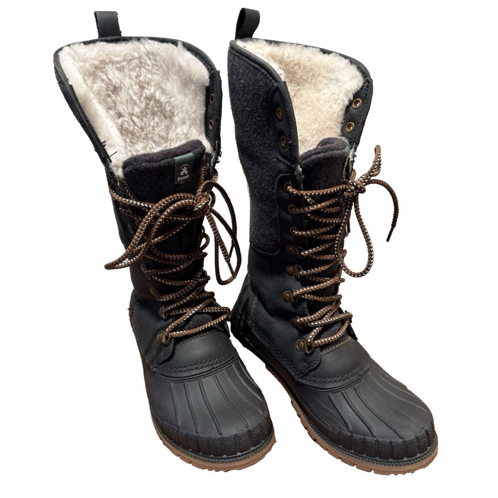 KAMIK SiennaF2 REAL Australian Shearling Thinsulate Waterproof Winter Boots 7 US